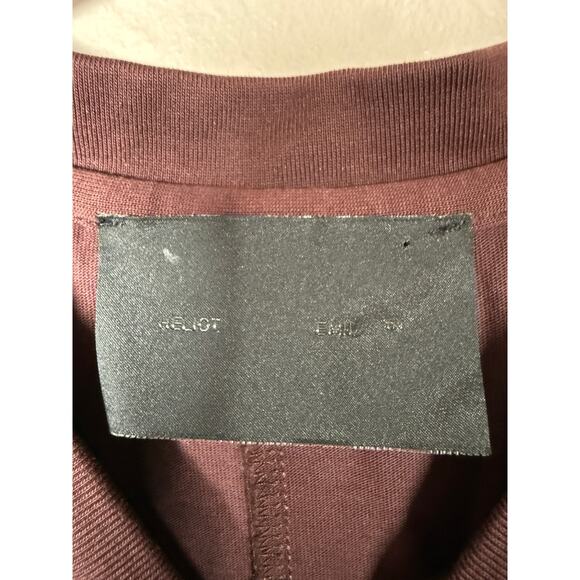 HELIOT EMIL Burgundy Ecdysis Tank Top size S - Picture 6 of 12